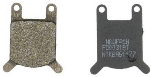 Remblokset Newfren voor Zundapp Ks 50 / Ks 80 LC - FD0031