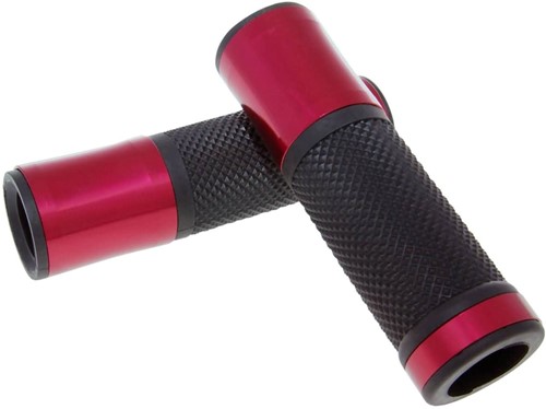Handvat Set TNT Sport Scooter / Off-Road - Kleur Rood - Open end