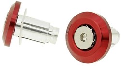Stuurbalansgewicht Set Python voor Scooter / Off-Road - Vlak - Rood
