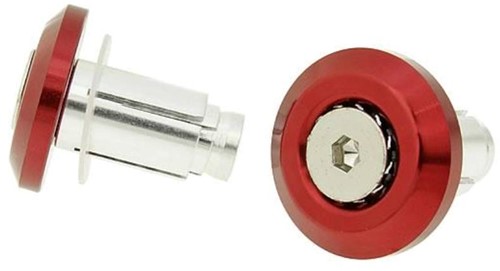 Stuurbalansgewicht Set Python voor Scooter / Off-Road - Vlak - Rood