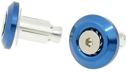 Stuurbalansgewicht Set Python voor Scooter / Off-Road - Vlak - Blauw 