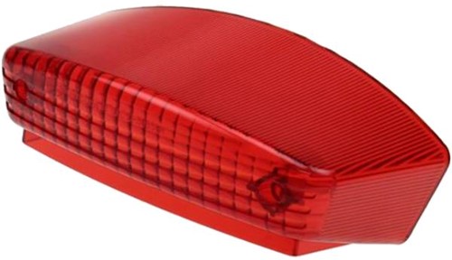 Achterlichtglas voor Beta Ark / Yamaha Slider / MBK Stunt 50 2t / Malaguti F12 / Derbi Gp1 / Aprillia Rally / Gilera Zulu - Rood Glas
