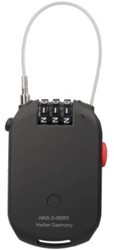 Kabelslot Cijferslot Abus voor E-step / Fiets pedelec helm / Snorfiets helm 2502/85