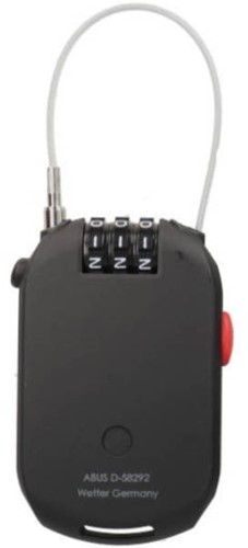 Kabelslot Cijferslot Abus voor E-step / Fiets pedelec helm / Snorfiets helm 2502/85