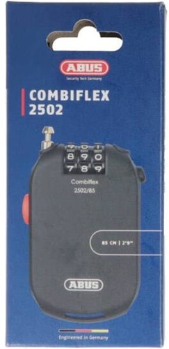Kabelslot Cijferslot Abus voor E-step / Fiets pedelec helm / Snorfiets helm 2502/85-2
