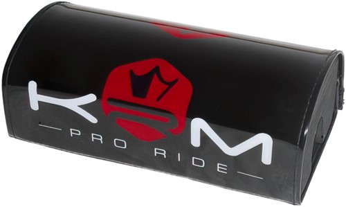 Stuurpad KRM Zwart / Rood - Voor 28mm sturen - Zonder Middenbeugel