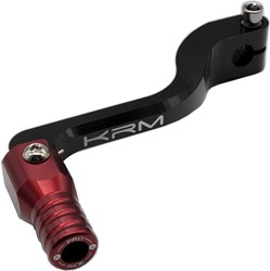 Schakelpedaal KRM Zwart / Rood Derbi Senda R DRD / Aprilia Rs4 / Aprilia Sx 50 / Derbi Gpr 50 / Gilera Zulu / Gilera SMT