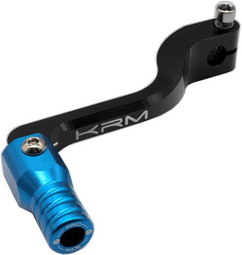 Schakelpedaal KRM Zwart / Blauw Derbi Senda R DRD / Aprilia Rs4 / Aprilia Sx 50 / Derbi Gpr 50 / Gilera Zulu / Gilera SMT