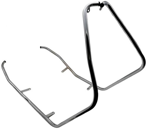 Voorvalbeugel Set Python Chroom Piaggio Zip 2000 [Made in Eu]