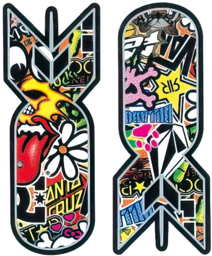 Sticker Shuttle Bomb