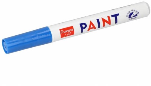 Bandenstift Verfstift Blauw 7ml