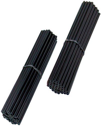 Spaak Covers Zwart Universeel Lengte 190 & 210mm 76 Stuks