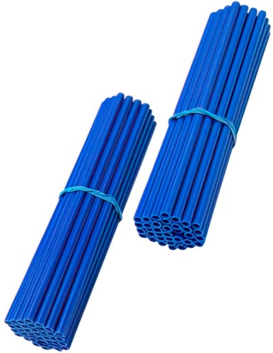 Spaak Covers Blauw Universeel Lengte 190 & 210mm 76 Stuks