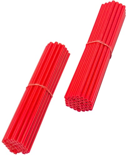 Spaak Covers Rood Universeel Lengte 190 & 210mm 76 Stuks