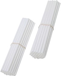 Spaak Covers Wit Universeel Lengte 190 & 210mm 76 Stuks