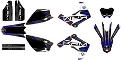 Sticker Set KRM Rieju MRT 50 PRO 2009-2022 Blauw / Zwart