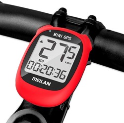Fietscomputer Meilan GPS M3 Mini Rood Cityparts