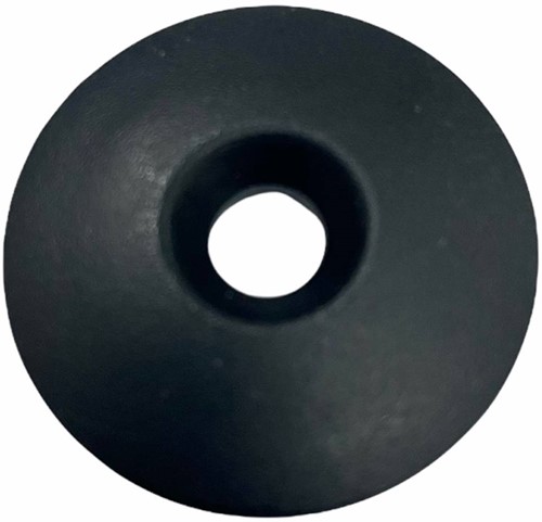 Dop Windscherm Vespa / Piaggio / Gilera Zwart 32mm