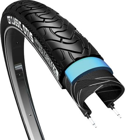 Fiets Buitenband CST Otis 3 28 x 1 ½" / 40-635mm anti-lek - Zwart Met Reflectie