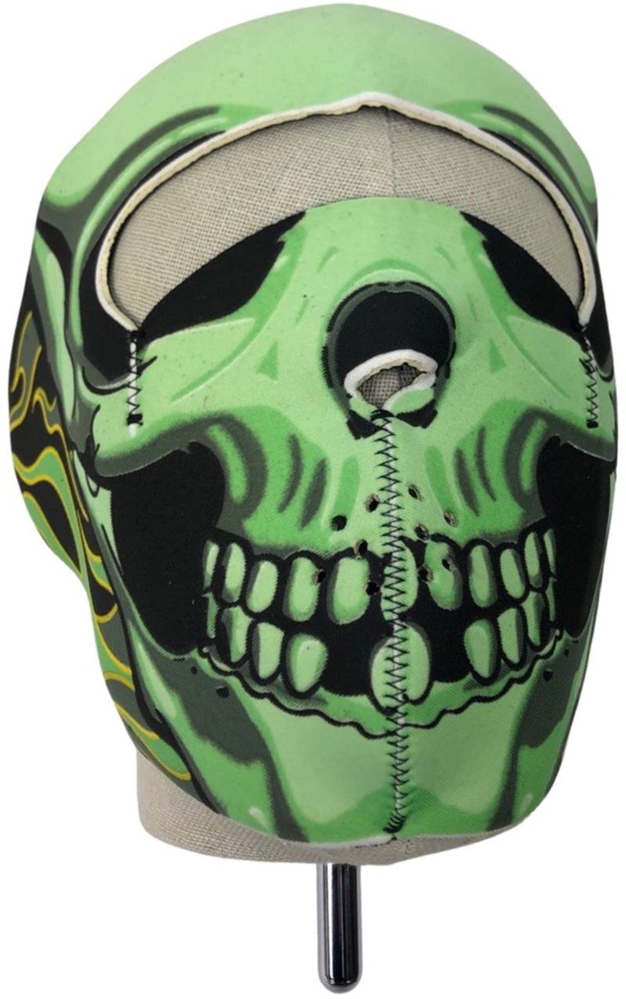 Dan Positief Nieuwheid Foam Masker Toxic Skull Winddicht En Zeer Warm Neopreen 18x21CM Cityparts