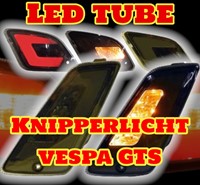 Knipperlicht Set Power1 Vespa Gts 250 / Vespa Gts 300 Achterzijde Smoke Tube