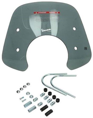 Windscherm Laag Vespa GTS V.a 2017 Euro4 + Euro5 + Bevestiging Origineel 1B007200