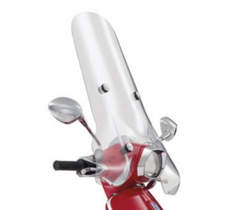 Windscherm Vespa Sprint hoog Helder + Bevestigingsset DMP
