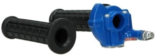 Speedgas Gashandel Puch Maxi / Honda Camino / Peugeot 103 / Peugeot 104 / Universeel Bromfiets Blauw Lusito