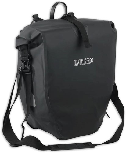 LYNX Enkele Fietstas / E-bike Rocky (XL) 32 x 16 x 57cm Zwart