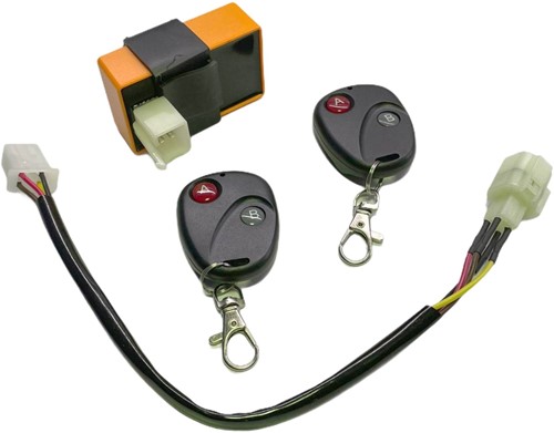ECU, Cdi Unit Euro5 (25km/h < 50km/h) China 4t Retro / Znen / Btc / Baotian 4t (Inclusief Afstandbediening) 4 Pins stekker / Verloop stekker