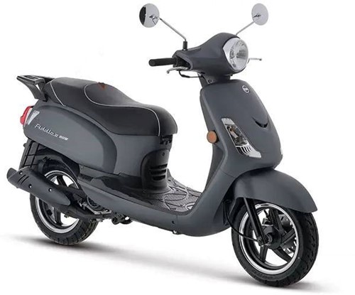 Buddyseat Sym Fiddle 2 Zwart / Wit Origineel 77200-x1a-810-t2
