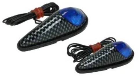 Led verlichting 12 volt DMP - Carbon / Blauw