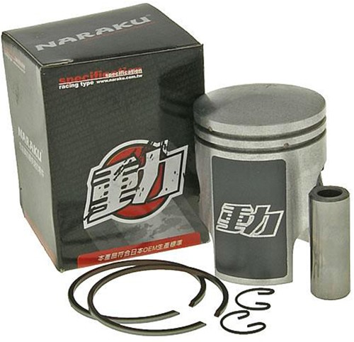Zuiger Naraku 50cc (Ø41mm) TGB 507 / TGB 203 / 101S 2t / 104 2t / TGB Rapido / TGB Delivery / TGB 303 R / TGB Rivana / Derbi Hunter / Suzuki adress / hyosung rush / Challenger NK101.80
