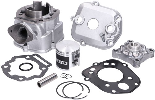 Cilinder 70cc Naraku V.2 Aprilia-RS4 50 / Aprilia-RX 50 / Aprilia-SX 50 / Derbi-GPR 50 / Derbi-Senda 50 R X-Race / Derbi-Senda 50 SM DRD Racing / Derbi-Senda 50 SM X-Treme (Euro3) NK102.57