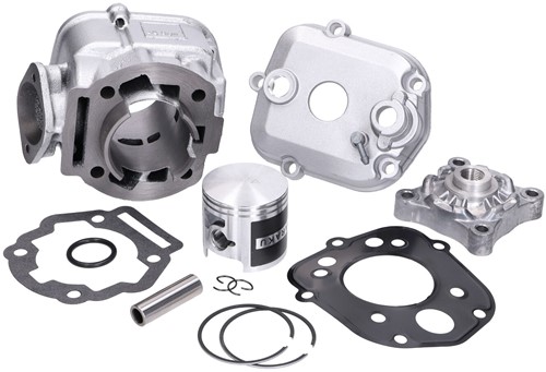 Cilinder 70cc Naraku V.2 Aprilia-RS4 50 / Aprilia-RX 50 / Aprilia-SX 50 / Derbi-GPR 50 / Derbi-Senda 50 R X-Race / Derbi-Senda 50 SM DRD Racing / Derbi-Senda 50 SM X-Treme (Euro3) NK102.57-2