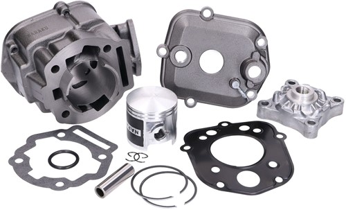 Cilinder 70cc Naraku V.2 Aprilia-RX 50 18 E4 / Aprilia-SX 50 18 E4 / Derbi-Senda 50 R X-Treme 18 E4 / Derbi-Senda 50 SM Racing 18 E4 / Gilera-SMT 50 18 E4 (Euro4) NK103.74