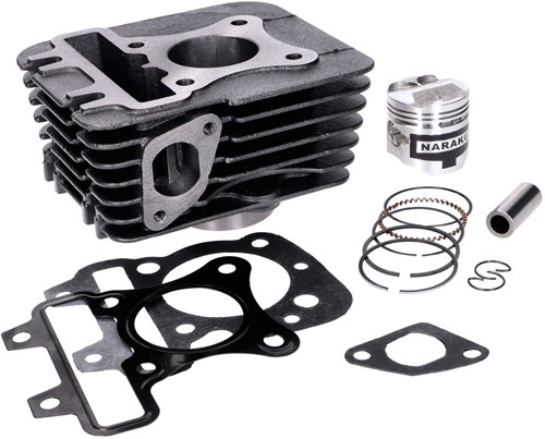 Cilinder 80cc Naraku Voor Aprilia 4T / Derbi 4T / Piaggio 4T / Vespa 4T / Malaguti 4T (4v Motoren) NK104.43