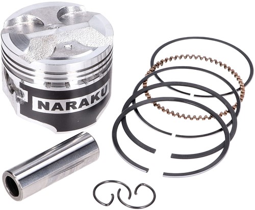 Zuiger 80cc Naraku Voor Aprilia 4T / Derbi 4T / Piaggio 4T / Vespa 4T / Malaguti 4T (4v Motoren) NK104.53