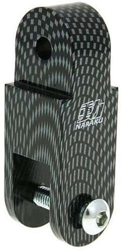 Schokbreker Verlenger Naraku Carbon 60mm AGM 4t / Retro scooter / Beta Ark / Yahama Slider / Peugeot Speedfight 1 / 2 / Peugeot Viva City / Peugeot Elyseo / Cpi Oliver / Keeway / Kymco DJ 50 / Yamaha