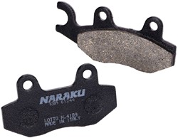 Remblokset Naraku voor Kymco / Peugeot / PGO / Suzuki / Yamaha NK430.01