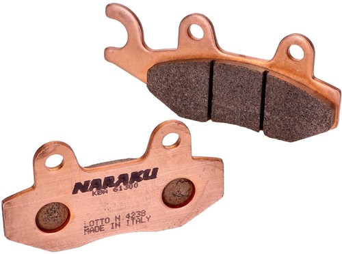 Remblokset Naraku voor Kymco / Peugeot / PGO / Suzuki / Yamaha Synthered NK430.01/S