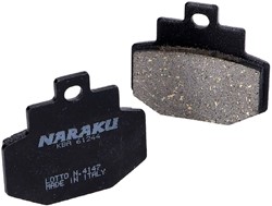 Remblokset Naraku voor Vespa / Gilera / Piaggio Achterzijde NK430.02