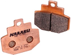 Remblokset Naraku voor Vespa / Gilera / Piaggio Achterzijde Synthered NK430.02/S