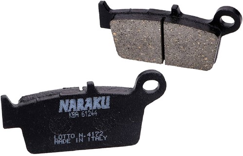 Remblokset Naraku voor Retro / AGM / BTC / Fosti / Kymco voorzijde NK430.05