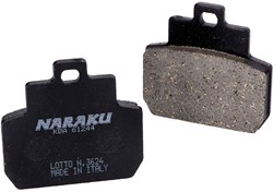 Remblokset Naraku voor Piaggio Achterzijde Heng Tong NK430.07