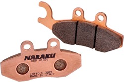 Remblokset Naraku voor Vespa / Piaggio / Gilera / Peugeot / Aprilia Synthered NK430.10/S
