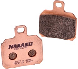 Remblokset Naraku voor Aprilia / CPI / Derbi / Gilera / Malaguti / MBK / Piaggio / Rieju / Suzuki / Yamaha Synthered NK430.11/s