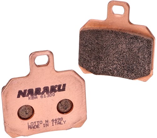 Remblokset Naraku voor Aprilia / CPI / Derbi / Gilera / Malaguti / MBK / Piaggio / Rieju / Suzuki / Yamaha Synthered NK430.11/s