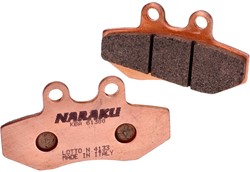 Remblokset Naraku voor Yamaha / Motorhispania / Rieju / Gilera / Sherco Synthered NK430.28/S