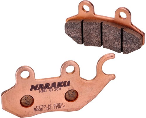 Remblokset Naraku voor SYM / Peugeot / PGO Synthered NK430.37/S